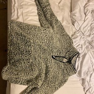 Victoria's Secret pink Sherpa grey xl